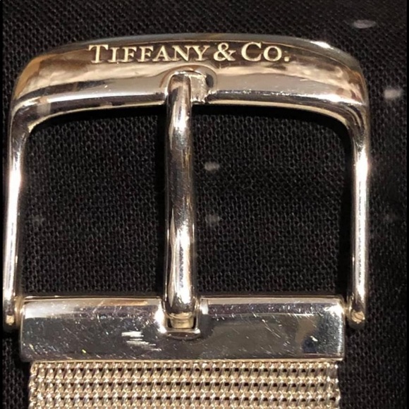 Tiffany & Co Mesh Somerset Buckle Bracelet… - Picture 7 of 9